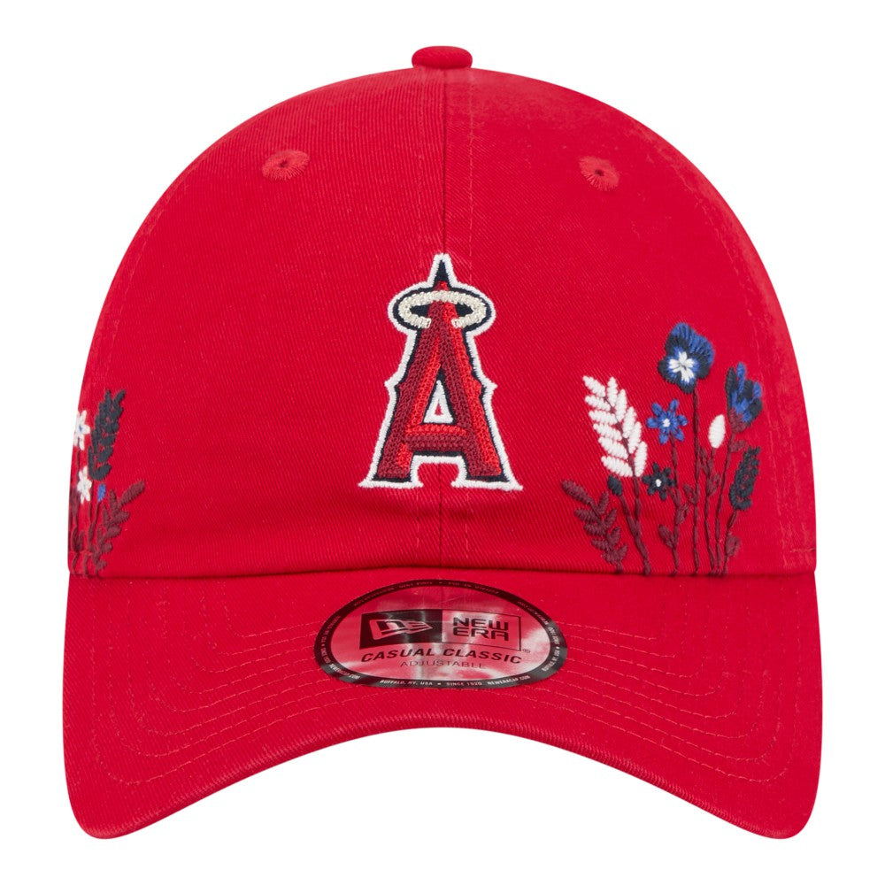 Los Angeles Angels Women's Wildflower Casual Classic Adjustable Hat - Red | New Era