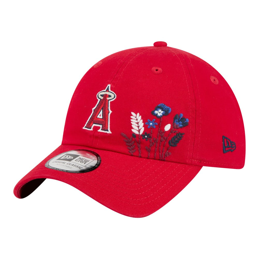 Los Angeles Angels Women's Wildflower Casual Classic Adjustable Hat - Red | New Era