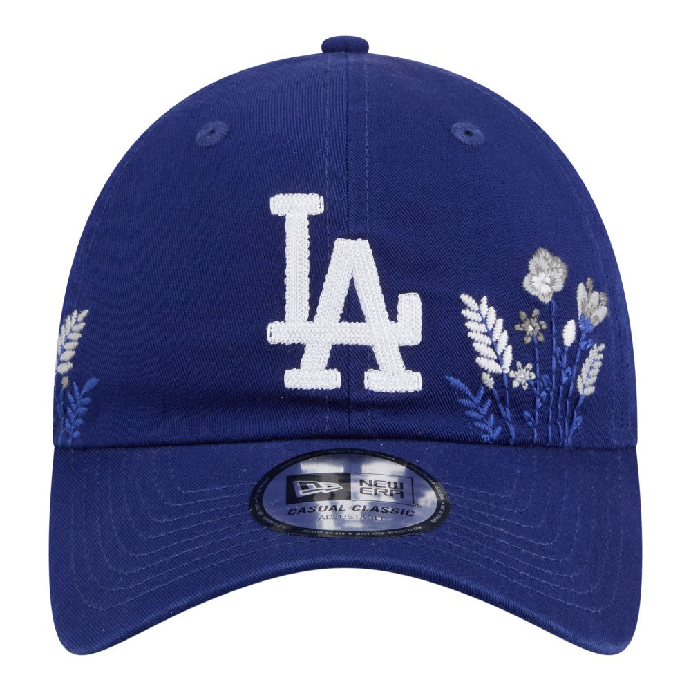 Los Angeles Dodgers Women's Wildflower Casual Classic Adjustable Hat - Royal | New Era