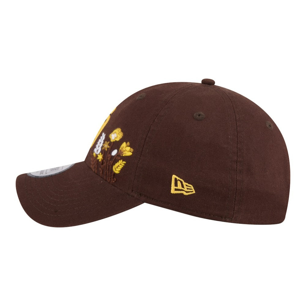San Diego Padres Women's Wildflower Casual Classic Adjustable Hat - Brown | New Era