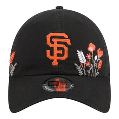 San Francisco Giants Women's Wildflower Casual Classic Adjustable Hat - Black | New Era