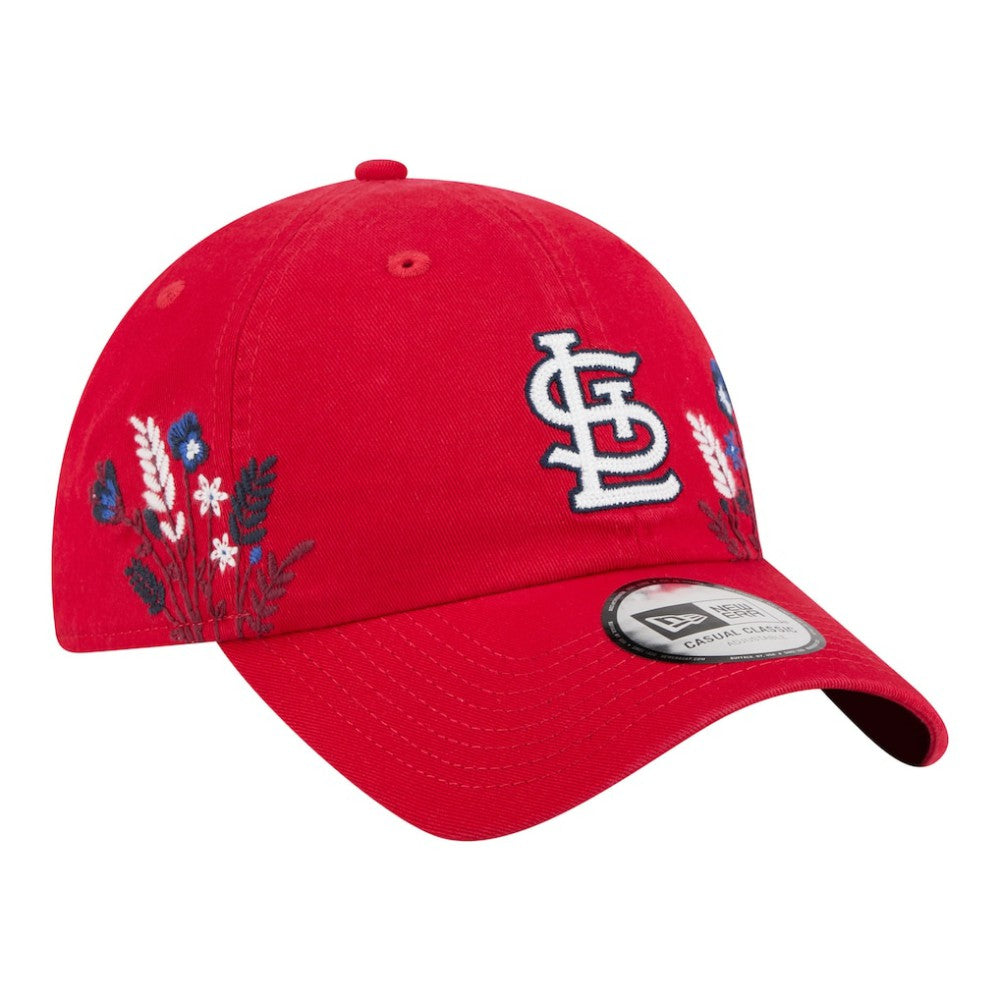 St. Louis Cardinals Women's Wildflower Casual Classic Adjustable Hat - Red | New Era