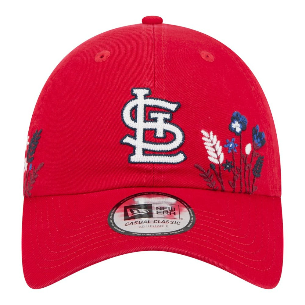 St. Louis Cardinals Women's Wildflower Casual Classic Adjustable Hat - Red | New Era