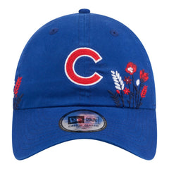 Chicago Cubs Women's Wildflower Casual Classic Adjustable Hat - Royal | New Era