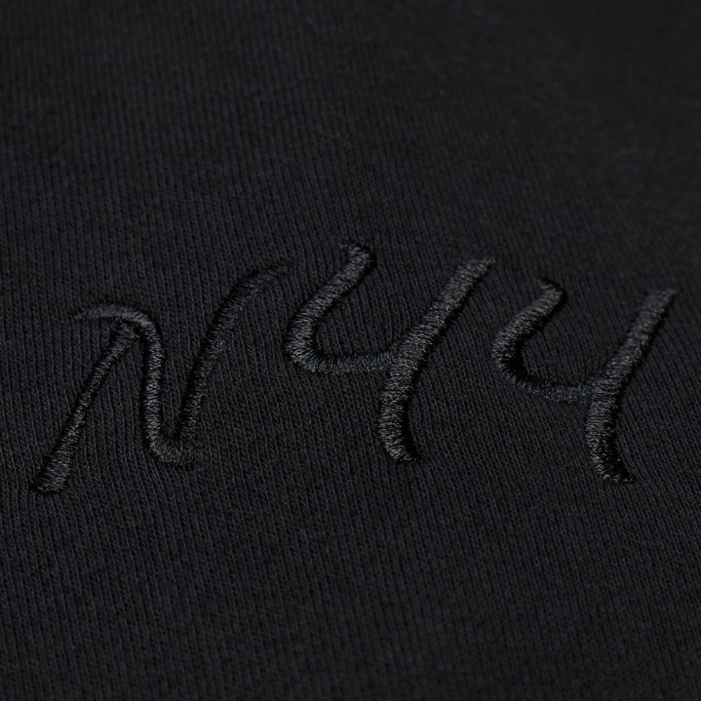 New York Yankees Phantom Fleece Crewneck Sweatshirt - Black | Mitchell & Ness