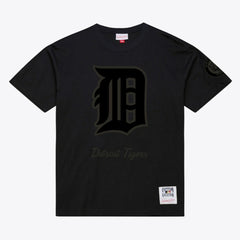 Detroit Tigers Cooperstown Collection Phantom T-Shirt - Black | Mitchell & Ness