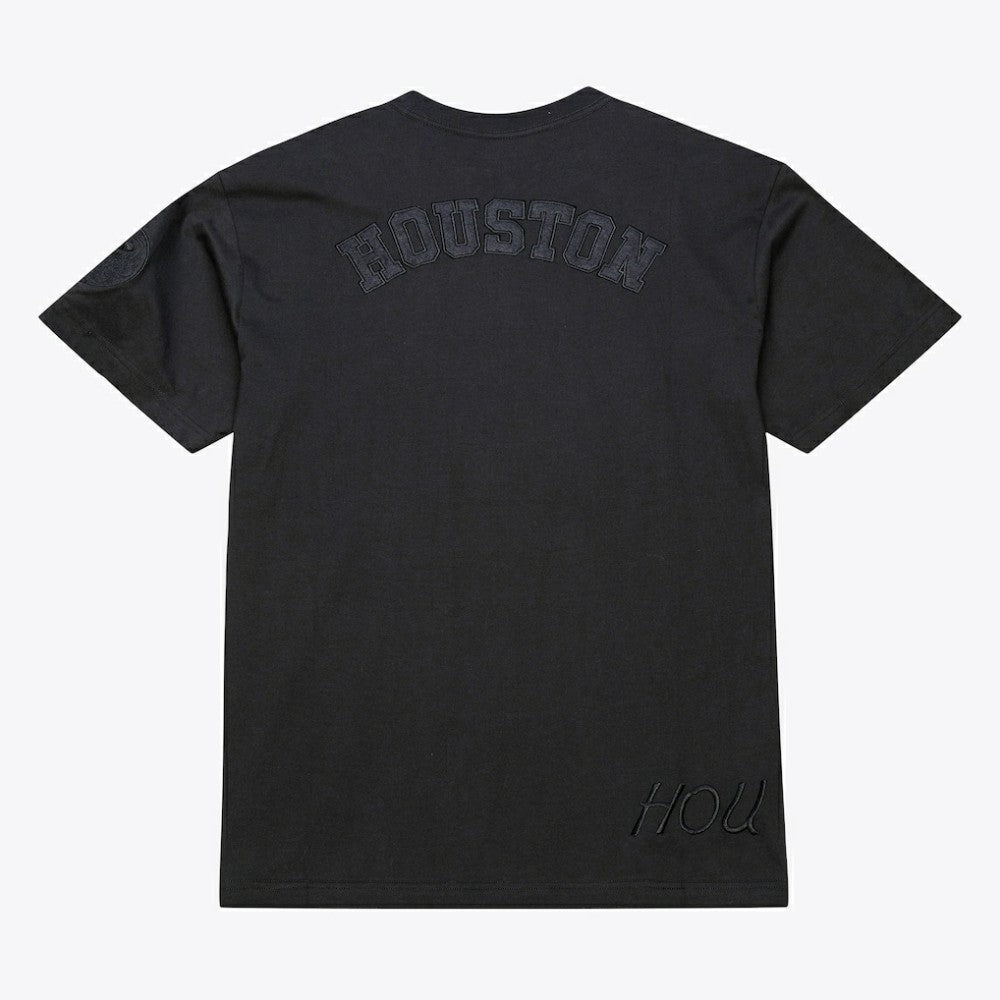 Houston Astros Cooperstown Collection Phantom T-Shirt - Black | Mitchell & Ness