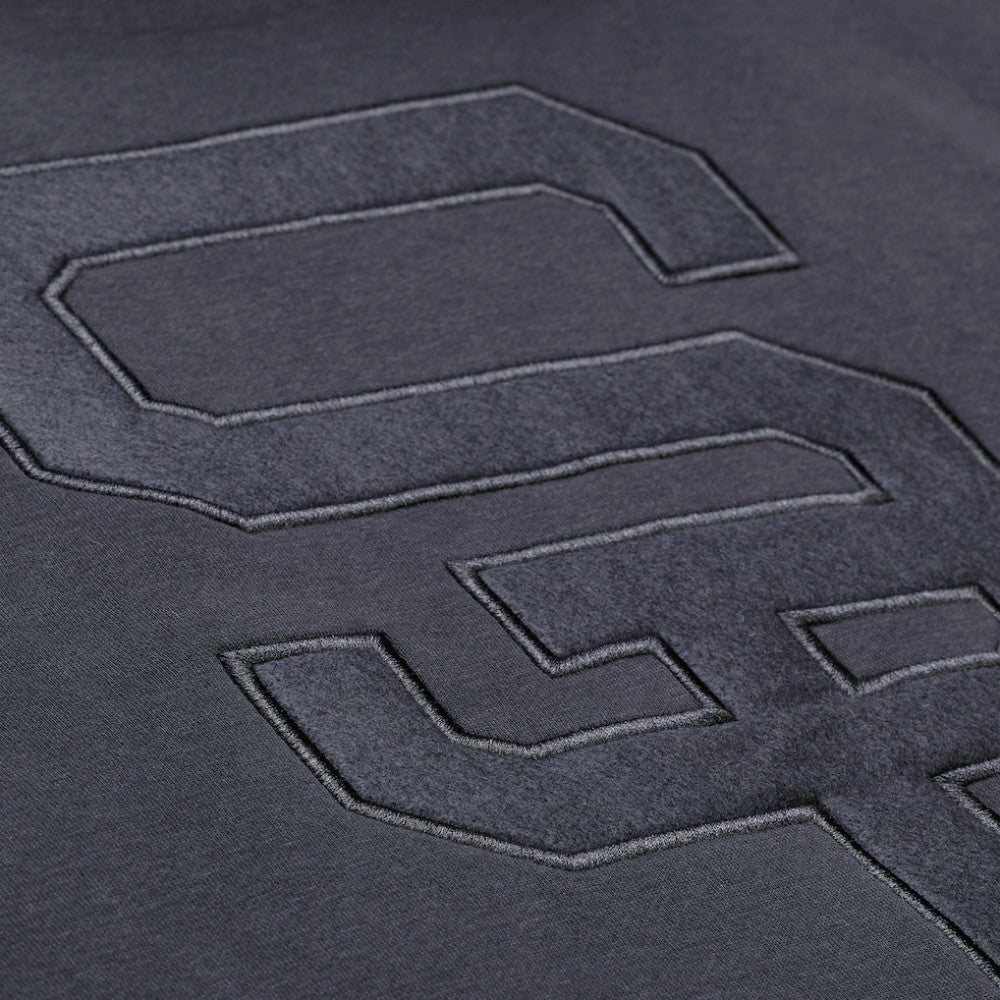 San Diego Padres Phantom Fleece Hoodie - Black | Mitchell & Ness