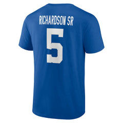 NFL Indianapolis Colts Anthony Richardson Sr.  Icon Name & Number T-Shirt