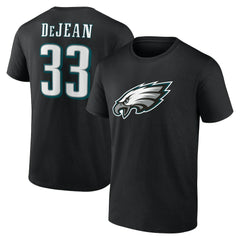 NFL Philadelphia Eagles Cooper DeJean  Icon Name & Number T-Shirt