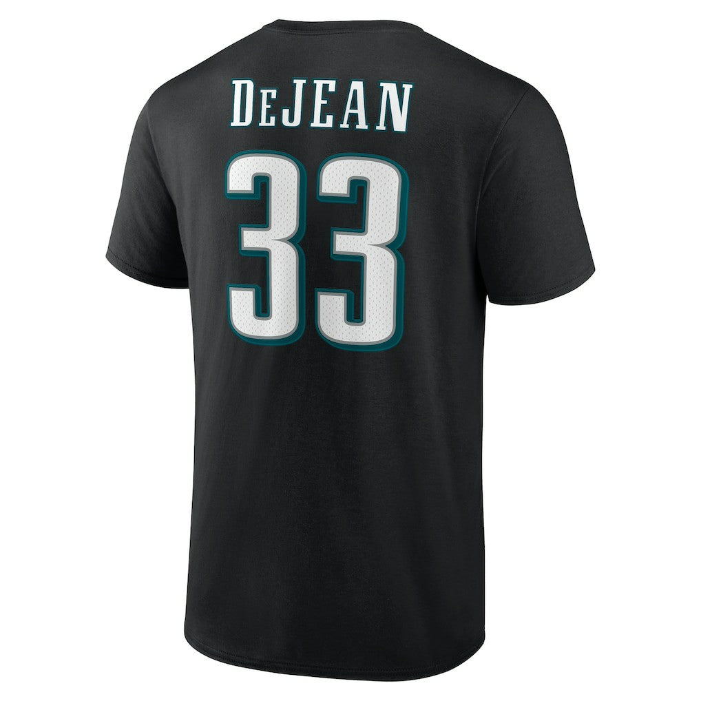 NFL Philadelphia Eagles Cooper DeJean  Icon Name & Number T-Shirt