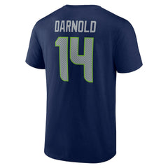NFL Seattle Seahawks Sam Darnold  Icon Name & Number T-Shirt