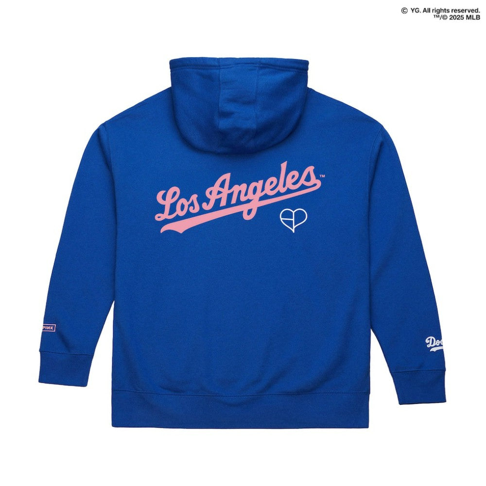 Los Angeles Dodgers x BLACKPINK  Pullover Hoodie - Royal - Limited Edition | Mitchell & Ness