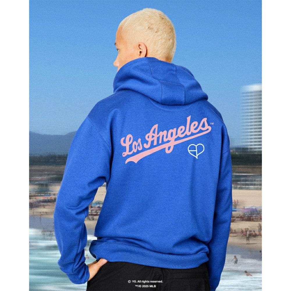Los Angeles Dodgers x BLACKPINK  Pullover Hoodie - Royal - Limited Edition | Mitchell & Ness