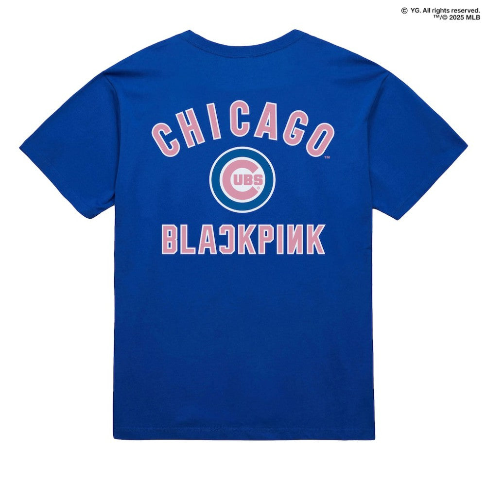 Chicago Cubs x BLACKPINK  T-Shirt - Royal - Limited Edition | Mitchell & Ness