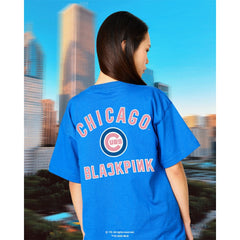 Chicago Cubs x BLACKPINK  T-Shirt - Royal - Limited Edition | Mitchell & Ness