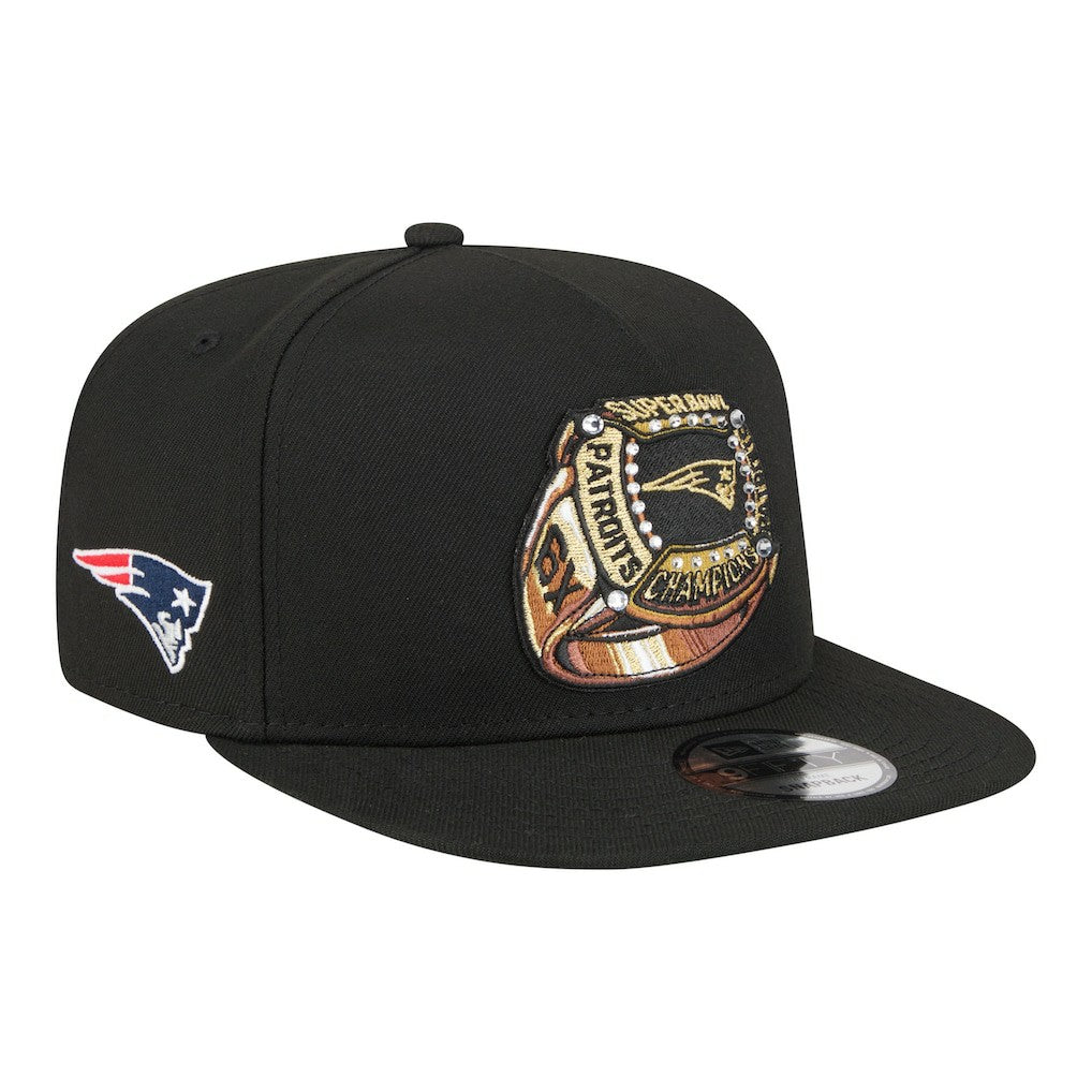 NFL New England Patriots Super Bowl Ring 9FIFTY A-Frame Adjustable Hat