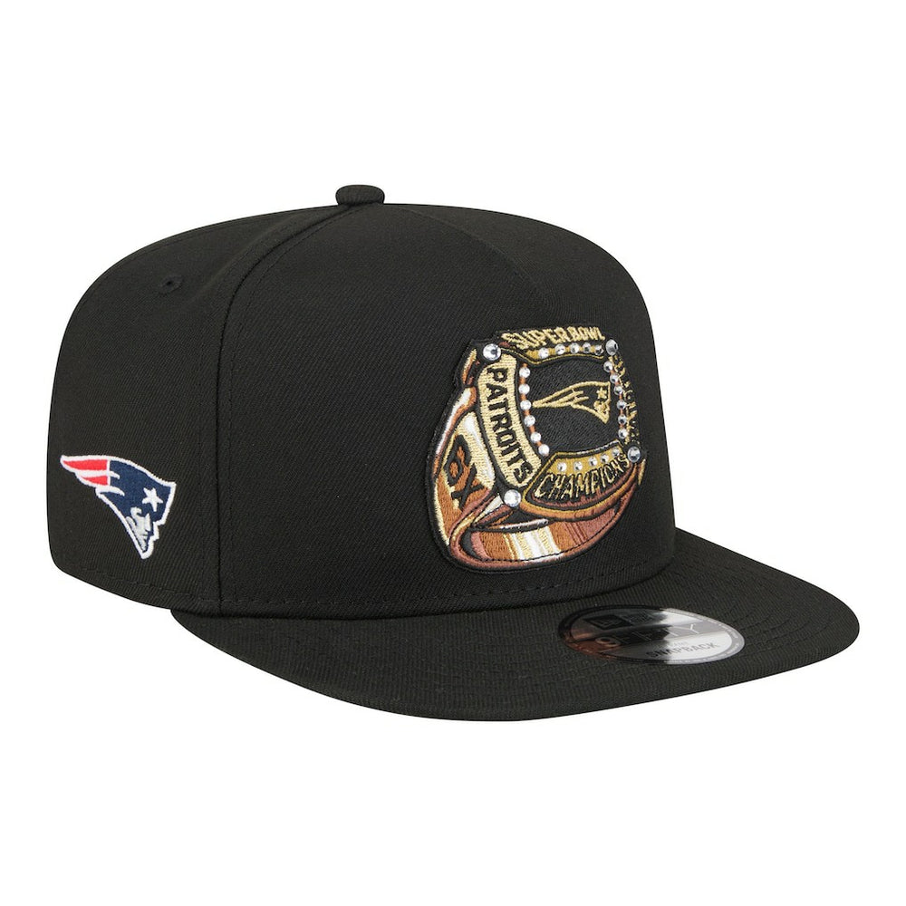 NFL New England Patriots Super Bowl Ring 9FIFTY A-Frame Adjustable Hat