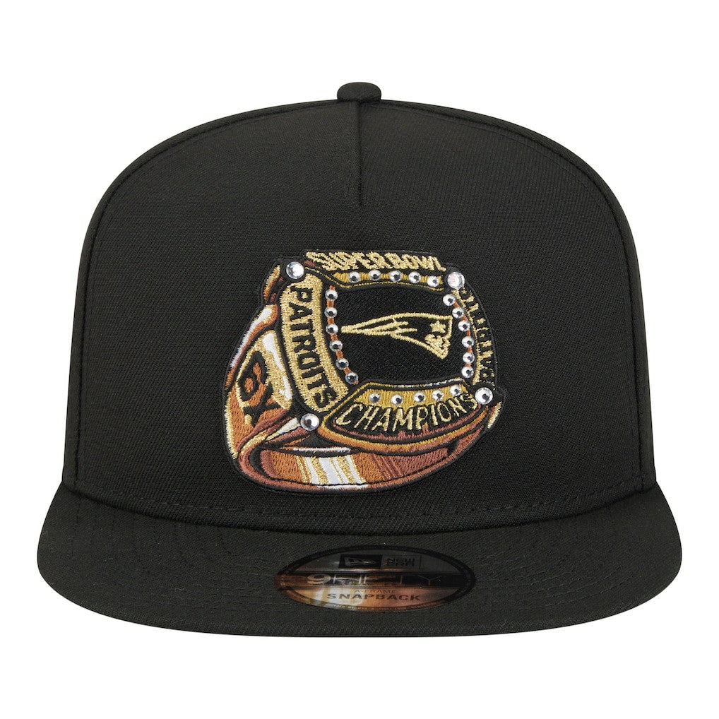 NFL New England Patriots Super Bowl Ring 9FIFTY A-Frame Adjustable Hat