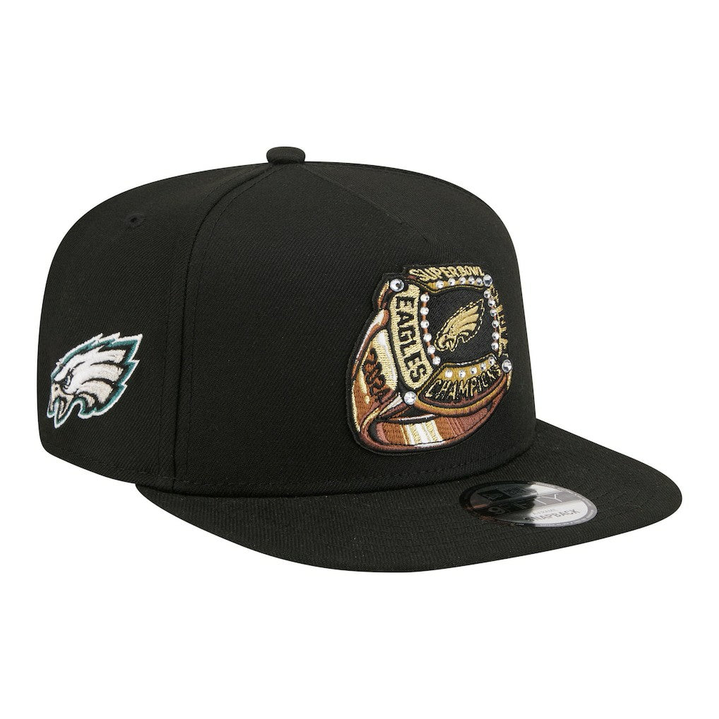 NFL Philadelphia Eagles Super Bowl Ring 9FIFTY A-Frame Adjustable Hat