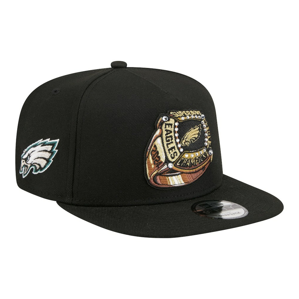 NFL Philadelphia Eagles Super Bowl Ring 9FIFTY A-Frame Adjustable Hat