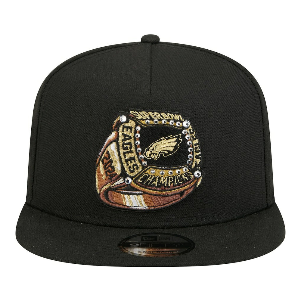NFL Philadelphia Eagles Super Bowl Ring 9FIFTY A-Frame Adjustable Hat