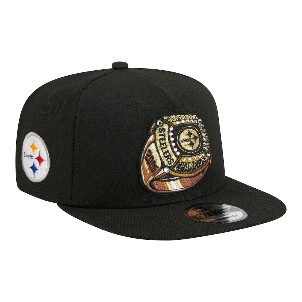 NFL Pittsburgh Steelers Super Bowl Ring 9FIFTY A-Frame Adjustable Hat