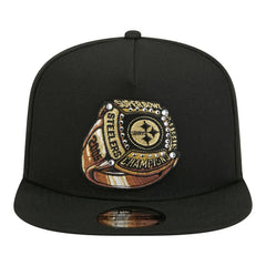 NFL Pittsburgh Steelers Super Bowl Ring 9FIFTY A-Frame Adjustable Hat
