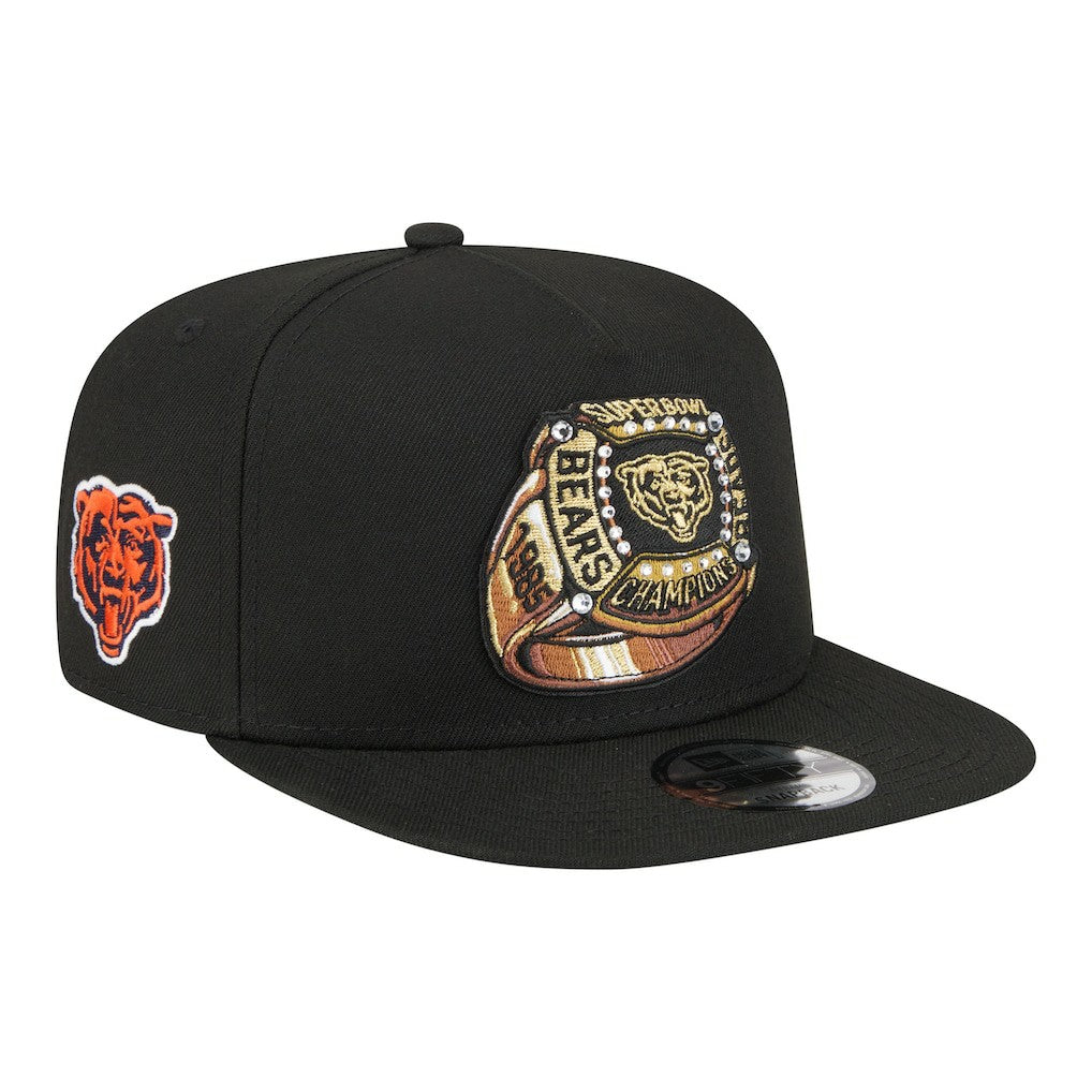 NFL Chicago Bears Super Bowl Ring 9FIFTY A-Frame Adjustable Hat