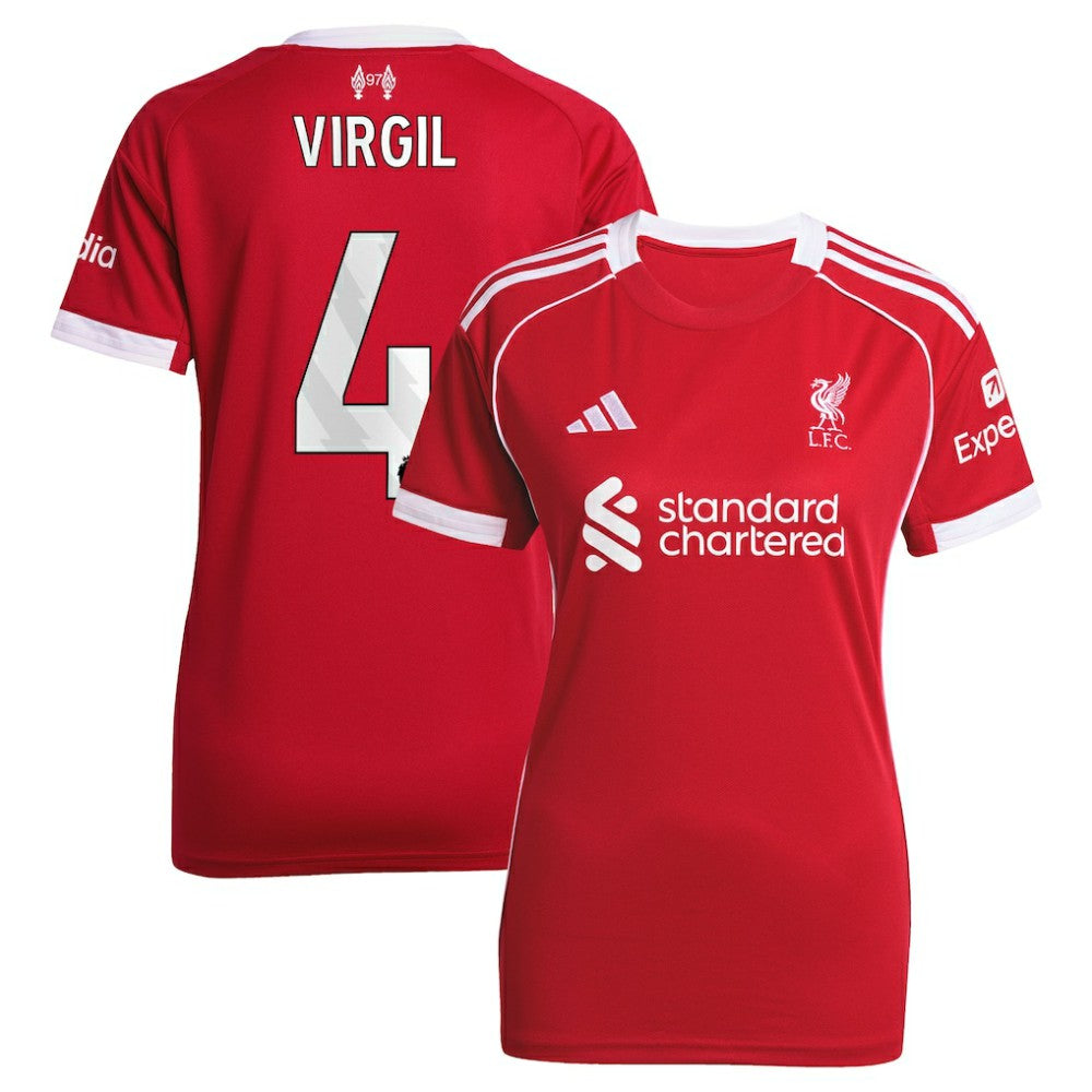Virgil van Dijk Liverpool Women's 2025/26 Home Replica Jersey / Soccer On sale