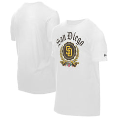 San Diego Padres Fleur Domestic T-Shirt - White | New Era