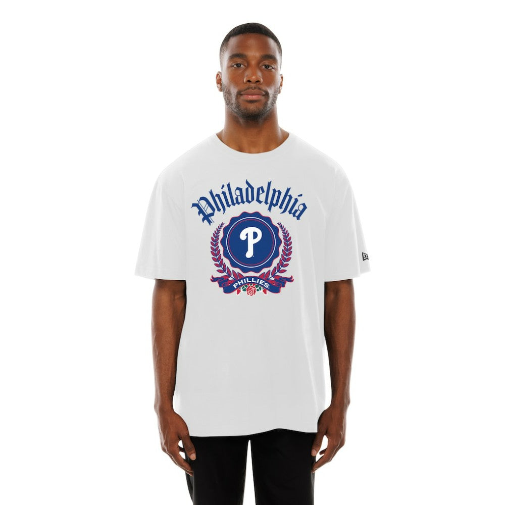 Philadelphia Phillies Fleur Domestic T-Shirt - White | New Era