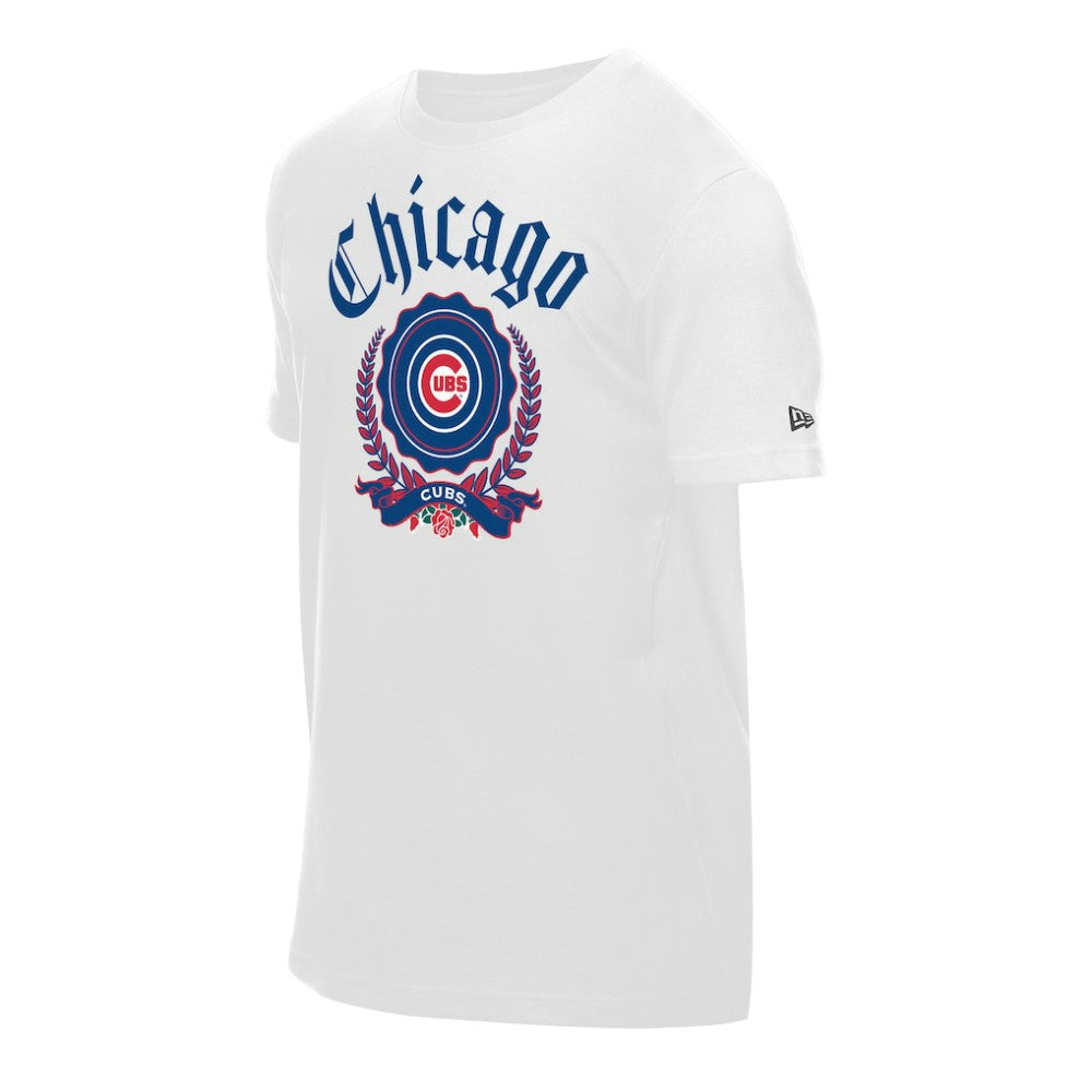 Chicago Cubs Fleur Domestic T-Shirt - White | New Era