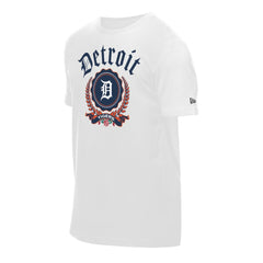 Detroit Tigers Fleur Domestic T-Shirt - White | New Era