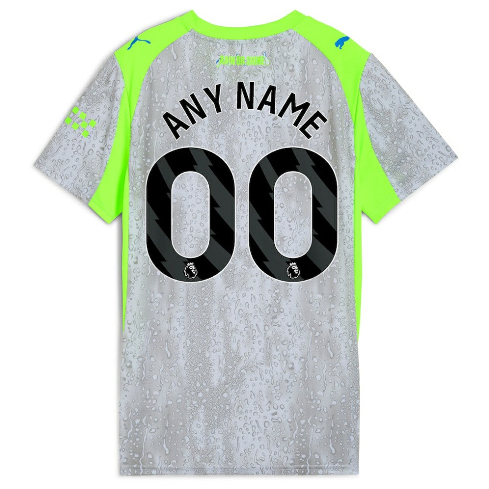 Manchester City Women's 2025/26 Third Replica Custom Jersey / Soccer New