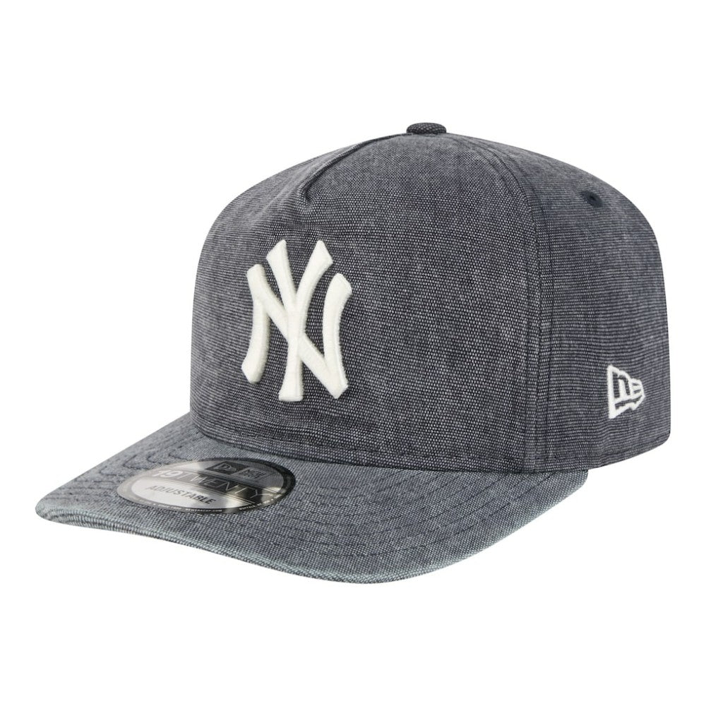 New York Yankees  Denim Classic 19TWENTY Adjustable Hat - Navy Heather | New Era