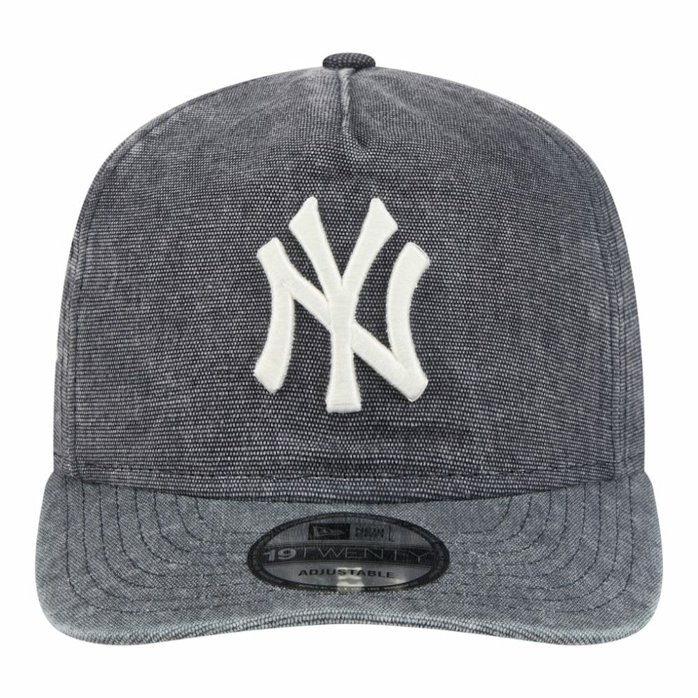 New York Yankees  Denim Classic 19TWENTY Adjustable Hat - Navy Heather | New Era