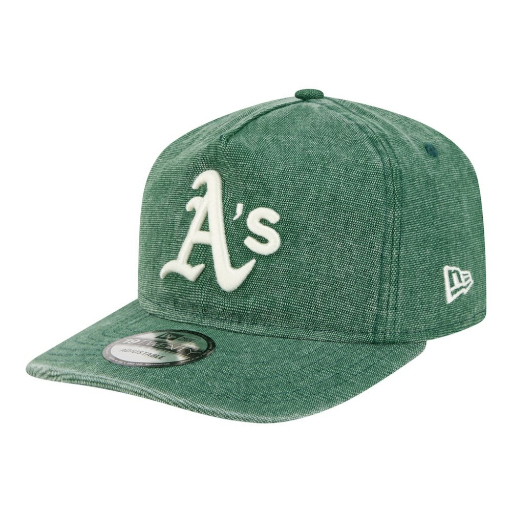 Athletics  Denim Classic 19TWENTY Adjustable Hat - Green | New Era