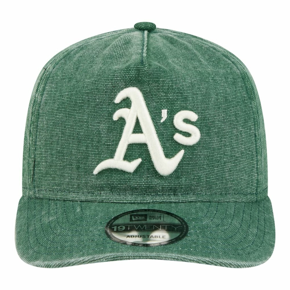 Athletics  Denim Classic 19TWENTY Adjustable Hat - Green | New Era