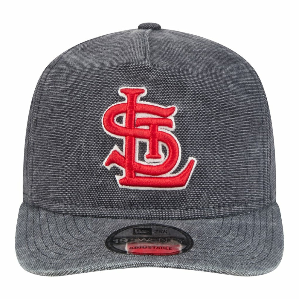 St. Louis Cardinals Throwback Denim Classic 19TWENTY Adjustable Hat - Heather Gray | New Era