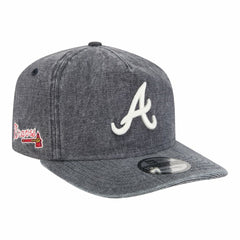 Atlanta Braves  Denim Classic 19TWENTY Adjustable Hat - Navy Heather | New Era