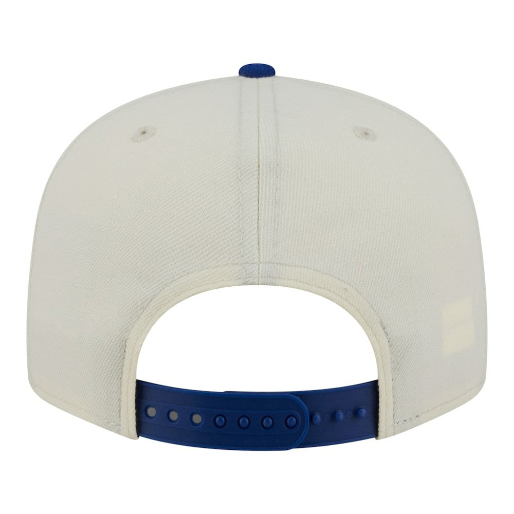 New York Mets Localized 9FIFTY Snapback Hat - Cream/Royal | New Era