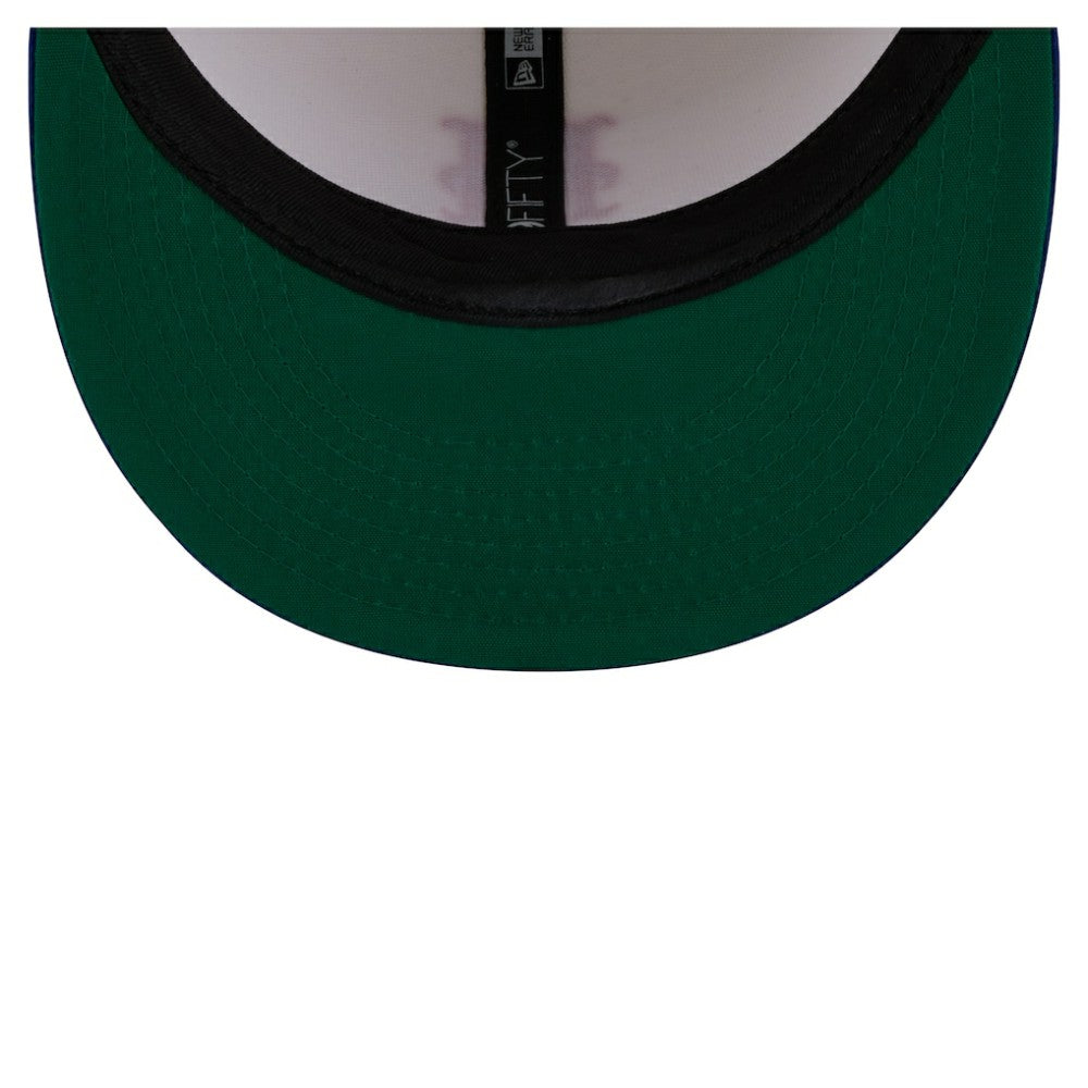 New York Mets Localized 9FIFTY Snapback Hat - Cream/Royal | New Era
