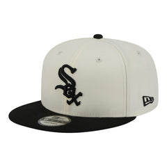 Chicago White Sox Localized 9FIFTY Snapback Hat - Cream/Black | New Era