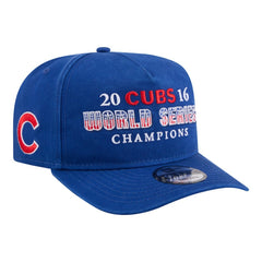 Chicago Cubs 2016 World Series Champions Historic 9FIFTY A-Frame Snapback Hat - Royal | New Era