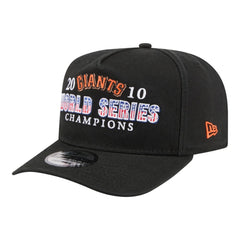 San Francisco Giants 2010 World Series Champions Historic 9FIFTY A-Frame Snapback Hat - Black | New Era