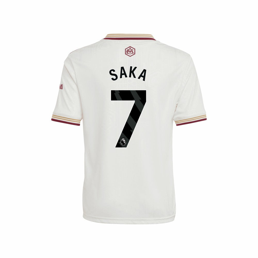 Bukayo Saka Arsenal Youth 2025/26 Third Replica Player Jersey / Soccer Online