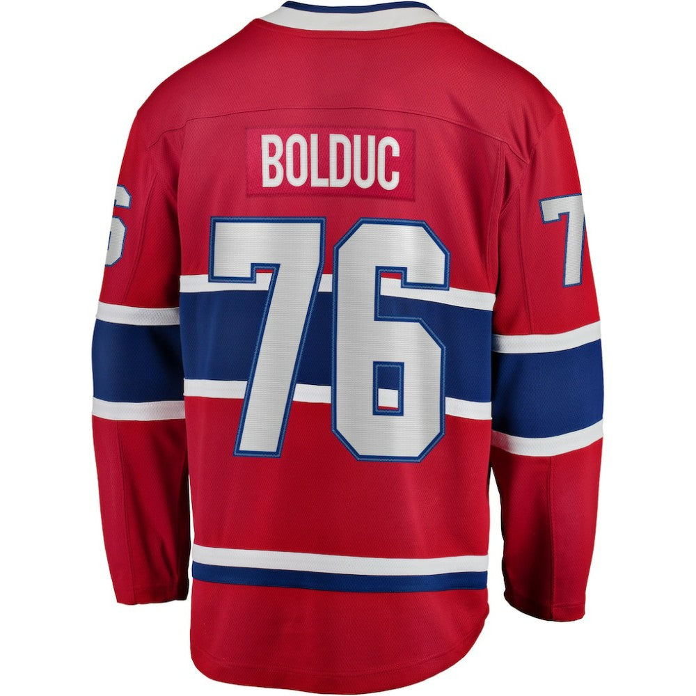 Zack Bolduc Montreal Canadiens Fanatics Home Breakaway Jersey