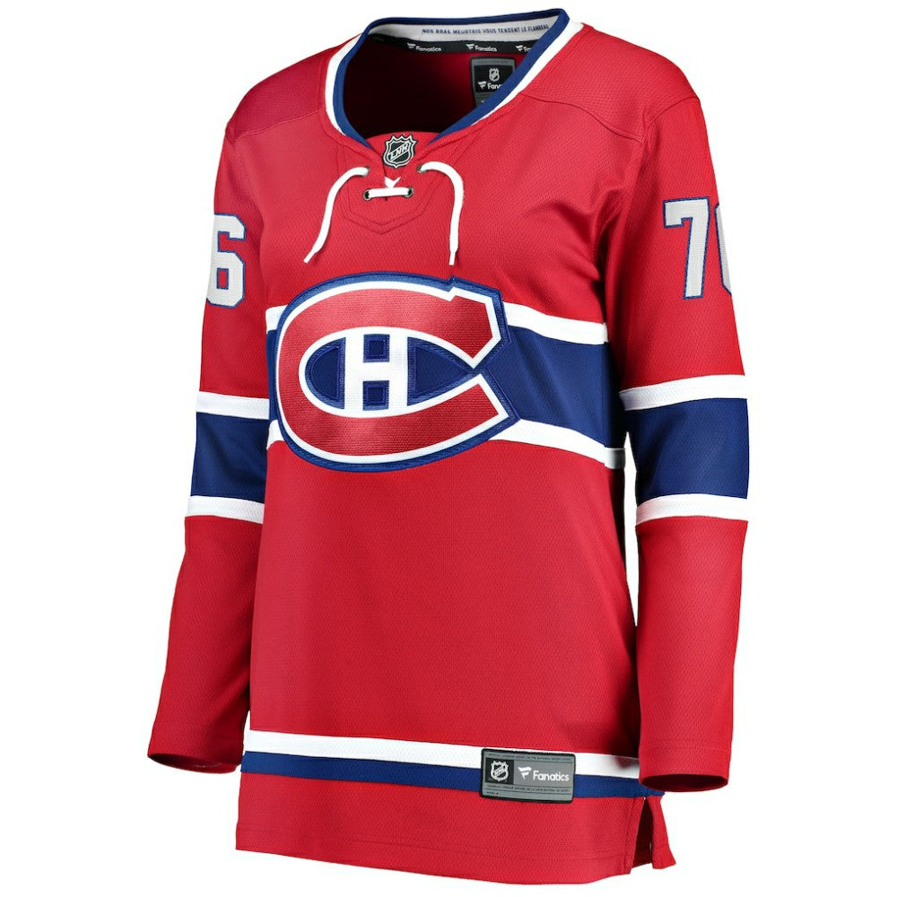 Zack Bolduc Montreal Canadiens Fanatics Women's Home Breakaway Jersey