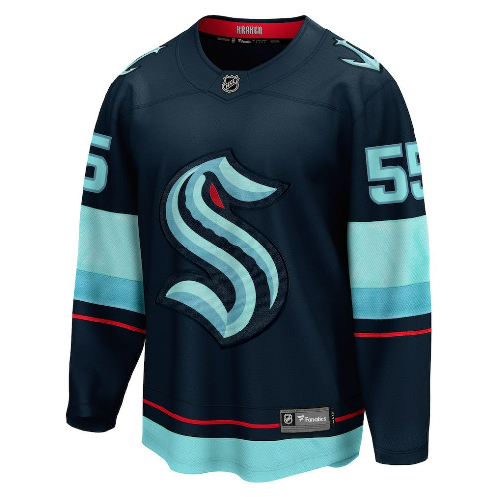 Ryan Lindgren Seattle Kraken Fanatics Home Breakaway Jersey